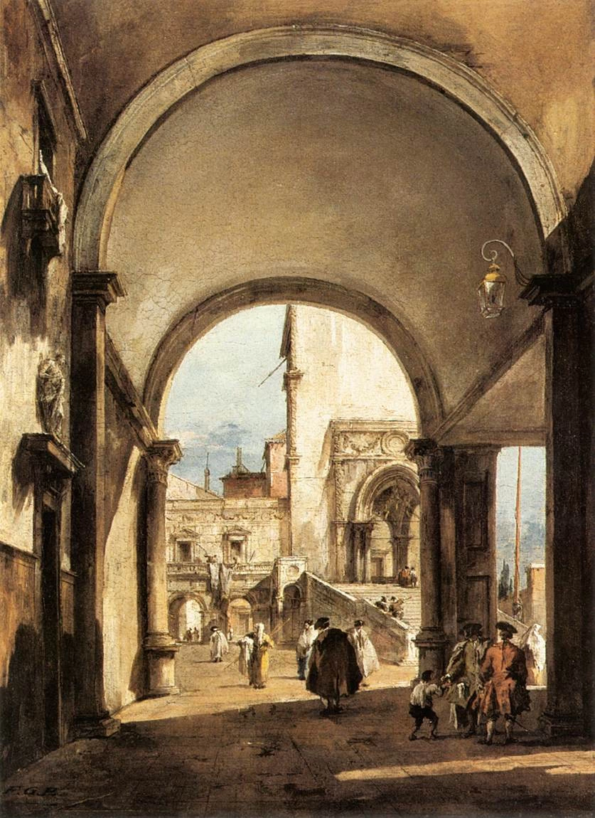 Capriccio architettonico - National Gallery, London